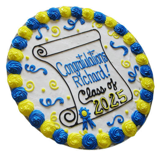Congrats Grad Cookie Cake