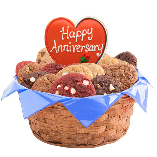 Happy Anniversary Wishes Basket