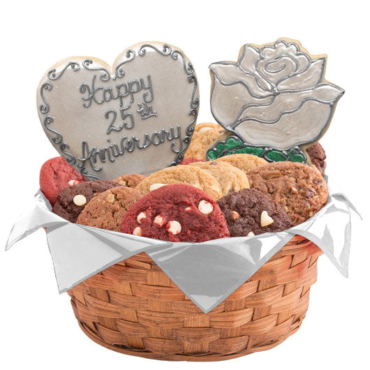 Silver Anniversary Basket