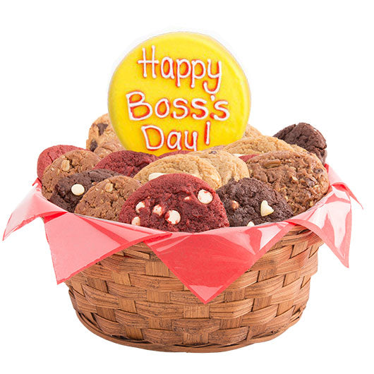 Sweet Emojis Boss Day Basket