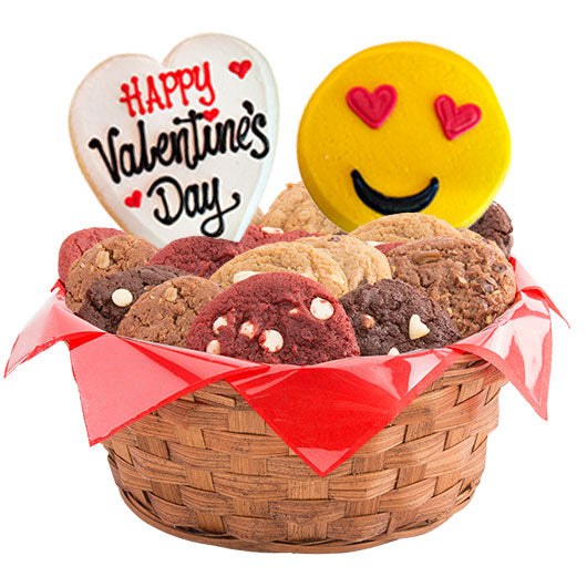 Sweet Emoji “Valentine’s Day” Basket