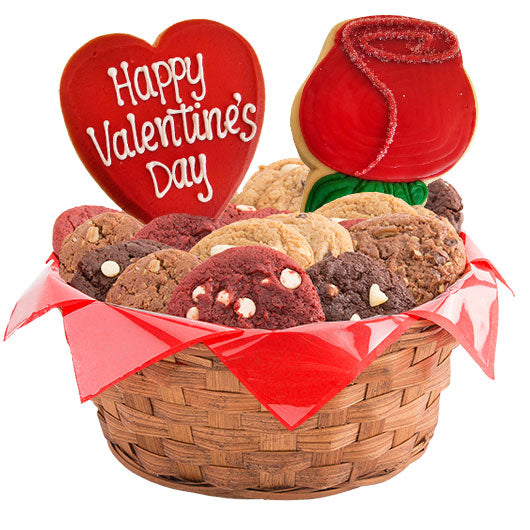 Roses Are Red Basket