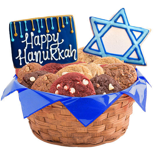 Happy Hanukkah Basket