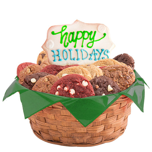 Happy Holiday Mugs Basket