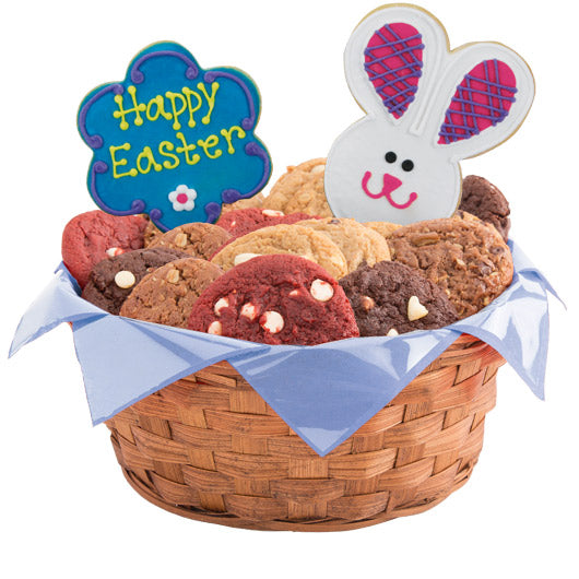 Easter Patchwork Bunnies Basket