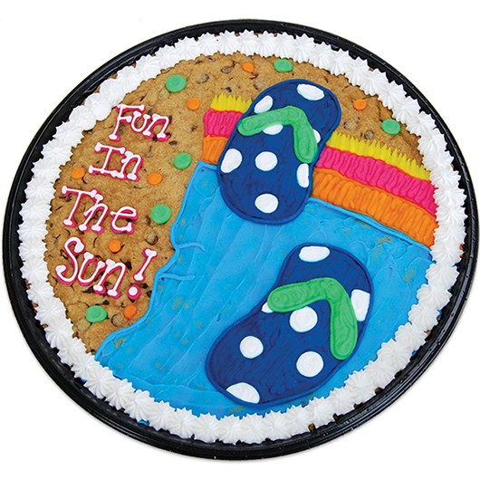 Flip Flop Fun Cookie Cake