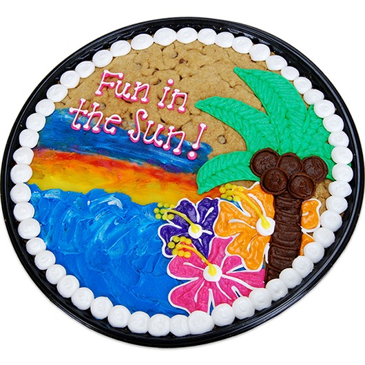 Fun In The Sun Cookie Cake