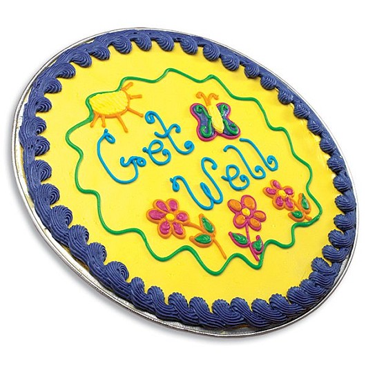 Get Well Iced Cookie Cake
