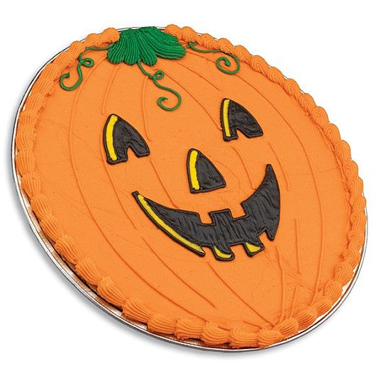 Jack-O-Lantern Cookie Cake