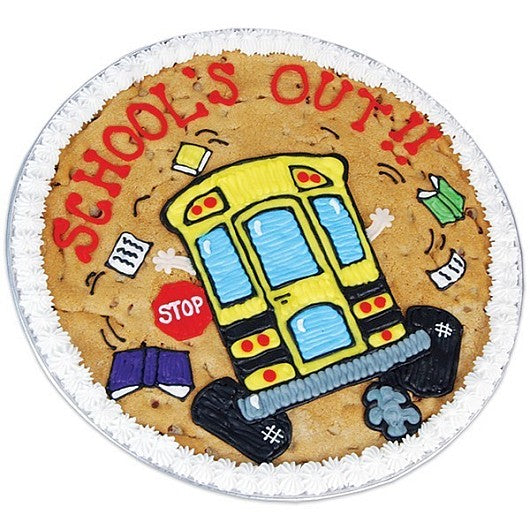 School's Out Cookie Cake