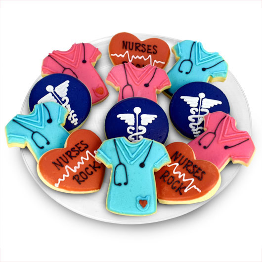 Nurses Rock Favor Tray