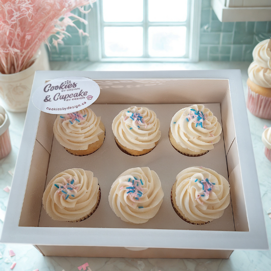 Gender Reveal Cupcakes