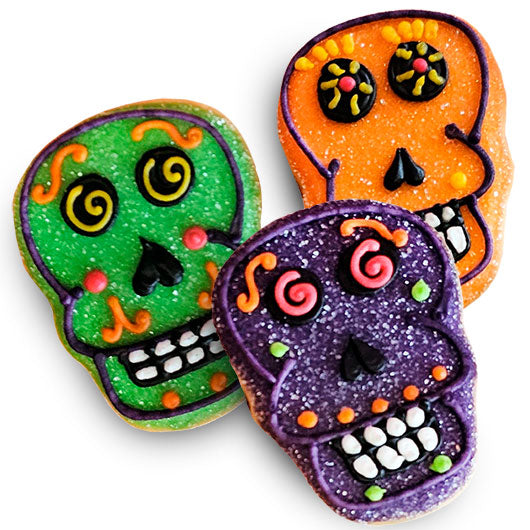Sugar Skulls Cookie Favors