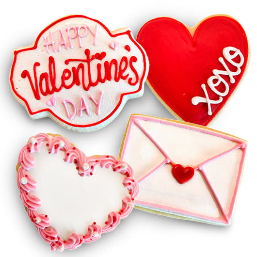 Happy Valentines Cookie Favors