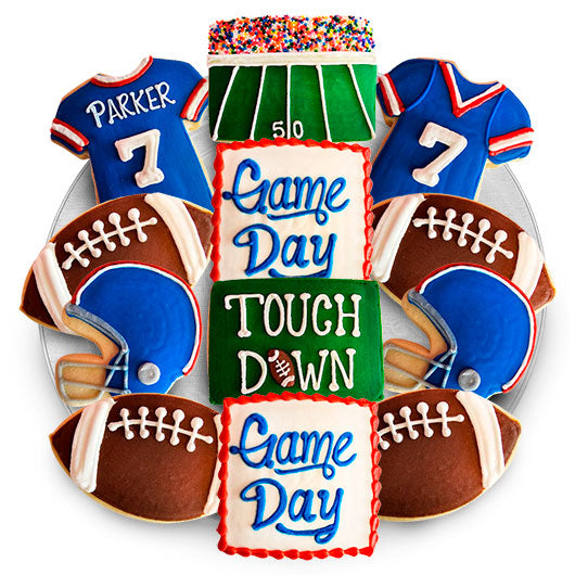 Game Day Cookie Favor Tray