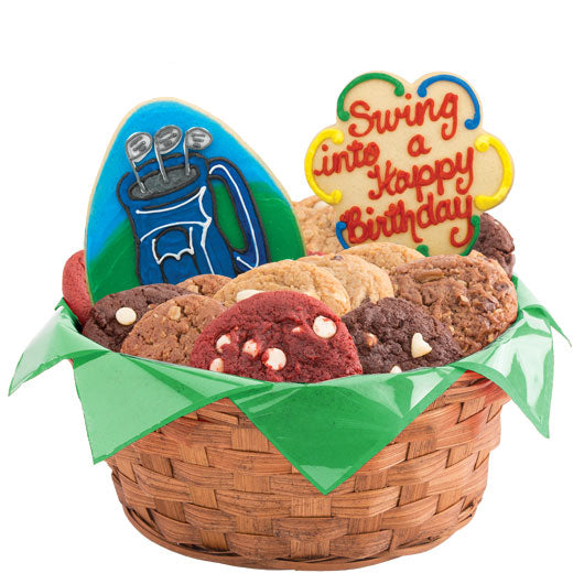 Swing into a Happy Birthday Basket