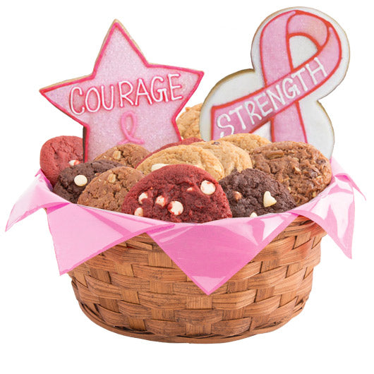 Hope, Faith, Love, Awareness Basket