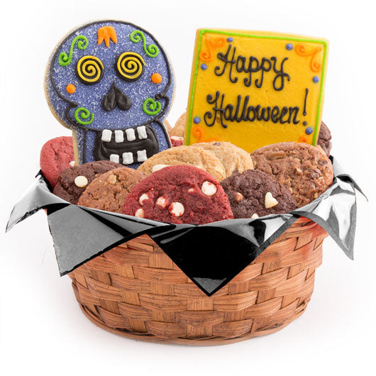 Skulls and Skeletons Basket