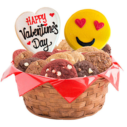 Sweet Emoji “Valentine’s Day” Basket