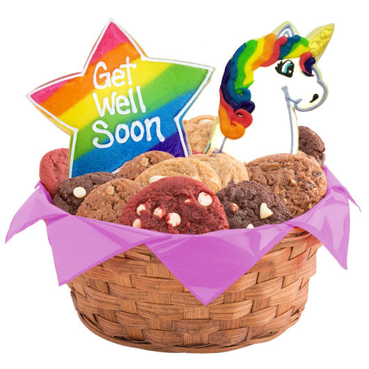 Get Well Magical Unicorns Basket