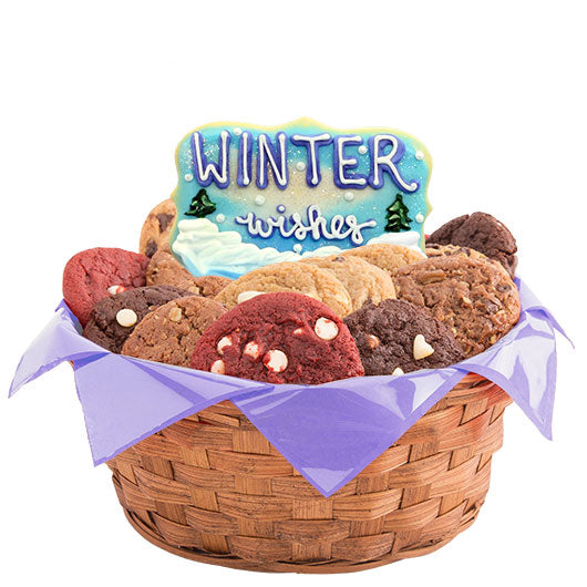 Winter Flurries Basket
