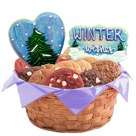 Winter Flurries Basket