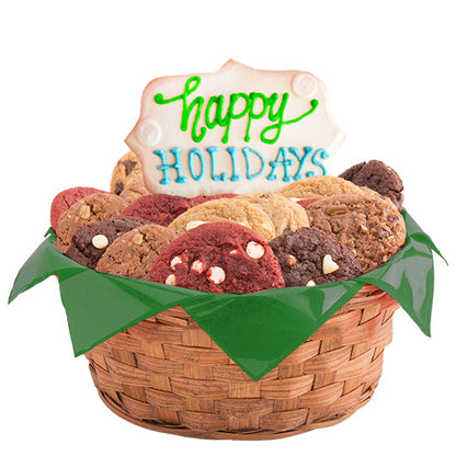 Happy Holiday Mugs Basket