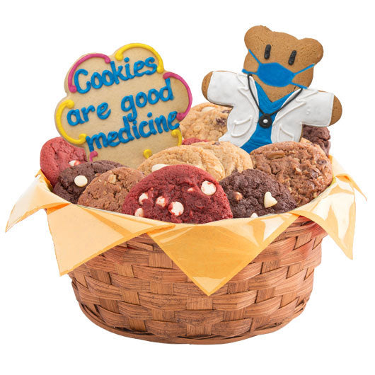 Cookies are Good Medicine Basket