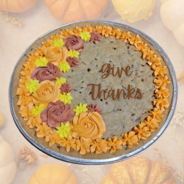 Give Thanks Cookie Cake